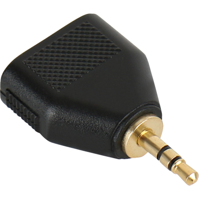 강원전자 넷메이트 3.5M/3.5Fx2 스테레오 Y형 젠더 NM-JR13