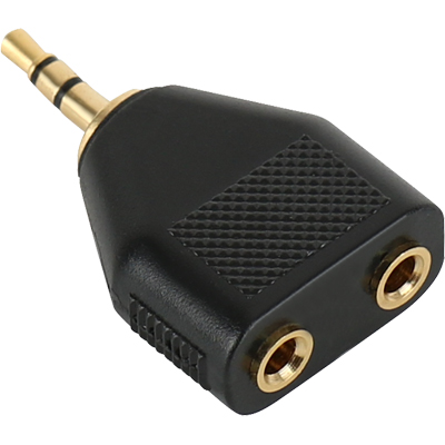 강원전자 넷메이트 3.5M/3.5Fx2 스테레오 Y형 젠더 NM-JR13