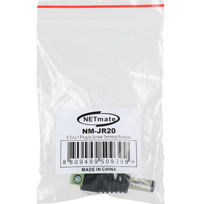 강원전자 넷메이트 터미널 블록 to 5.5x2.1 변환 잭 NM-JR20