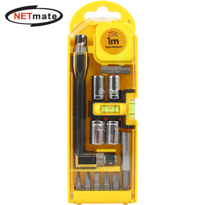 강원전자 넷메이트 NM-KHT026 휴대용 드라이버 & 공구세트(15 in 1)