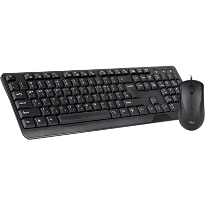 강원전자 넷메이트 USB 유선 키보드·마우스 세트 NM-KMS01