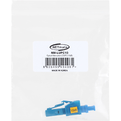 강원전자 넷메이트 LC/UPC 싱글모드 광 감쇠기(10dB) NM-LUPC10