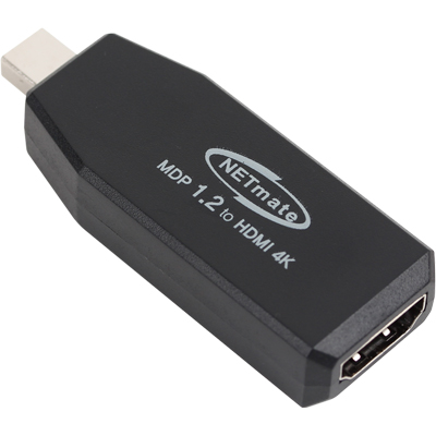 강원전자 넷메이트 Mini DisplayPort 1.2 to HDMI 젠더(무전원) NM-MDH03