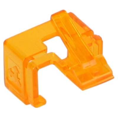 강원전자 플러그마스터 RJ-45 플러그 SOS(오렌지/50개) NM-PS01YR