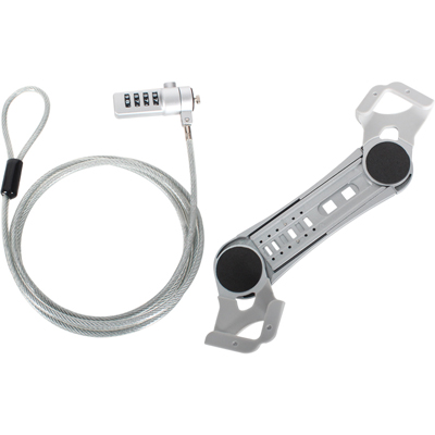 강원전자 넷메이트 태블릿PC 도난방지 와이어 잠금장치(실버) NM-SLT01