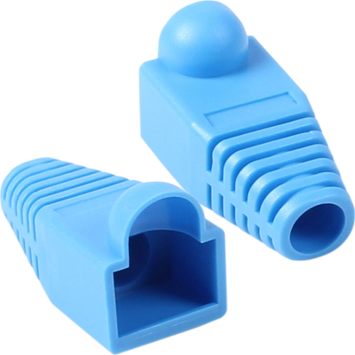 강원전자 플러그마스터 RJ-45 통부트(6mm/블루/100개) NM-SR001BL