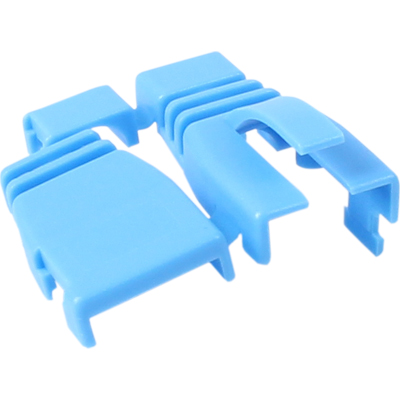 강원전자 플러그마스터 RJ-45 조립형 통부트(6mm/블루/100개) NM-SR002BL