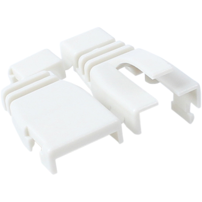 강원전자 플러그마스터 RJ-45 조립형 통부트(6mm/그레이/100개) NM-SR002G