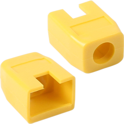 강원전자 플러그마스터 RJ-45 각부트(6mm/옐로우/100개) NM-SR003Y