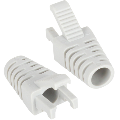 강원전자 플러그마스터 NM-SR008G RJ-45 락(Lock) 부트(6Ø/그레이/낱개)