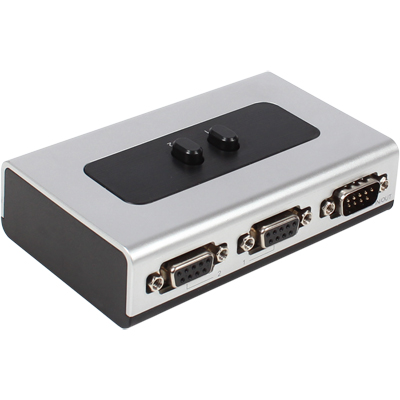 강원전자 넷메이트 시리얼(RS232) 2:1 수동선택기(벽걸이형) NM-SS21