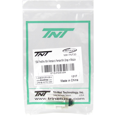 강원전자 TNT IEEE1394A 4P F/F 스냅인 멀티미디어 모듈 NM-TNT33