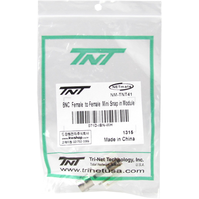 강원전자 TNT BNC F/F 스냅인 멀티미디어 모듈 NM-TNT41