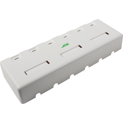 강원전자 TNT 노출형 6포트 아울렛 박스 NM-TNT65