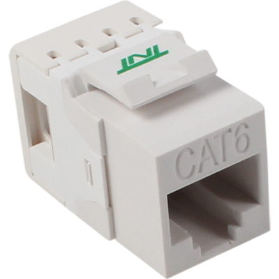 강원전자 TNT CAT.6 UTP 스냅인 키스톤잭 모듈(180도) NM-TNT77