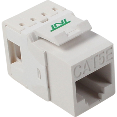 강원전자 TNT CAT.5E UTP 스냅인 키스톤잭 모듈(180도) NM-TNT79