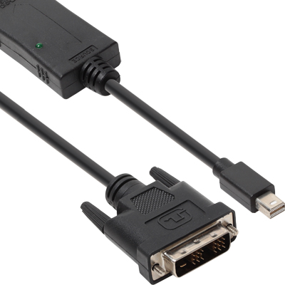 강원전자 TNT Mini DisplayPort to DVI(18+1) 케이블 3m NM-TNT84D