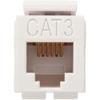 강원전자 TNT CAT.3 UTP 스냅인 키스톤잭 모듈(90도) NM-TNT91