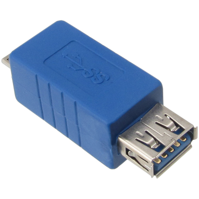 강원전자 넷메이트 USB3.0 AF to MicroB 젠더(블루) NM-U3G02