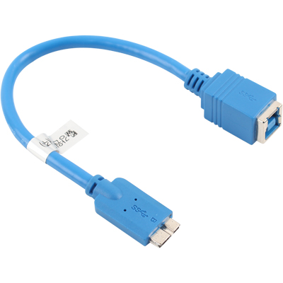 강원전자 넷메이트 USB3.0 BF/MicroB 케이블 젠더 0.15m NM-UG304C