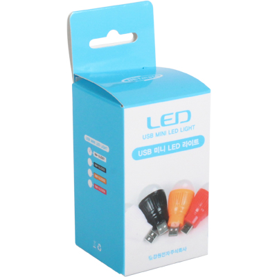 강원전자 넷메이트 USB 미니 LED 라이트(화이트) NM-ULED01