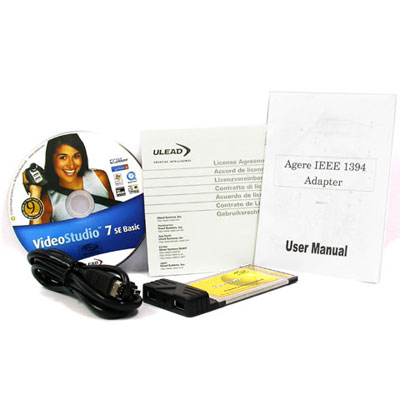 강원전자 넷메이트 IEEE1394 노트북용 영상편집셋트(VIA/LSI) NM1394P-PLUS