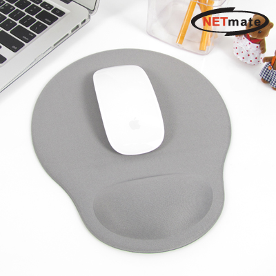 강원전자 넷메이트 NMA-LM37 손목보호 마우스 패드(그레이)