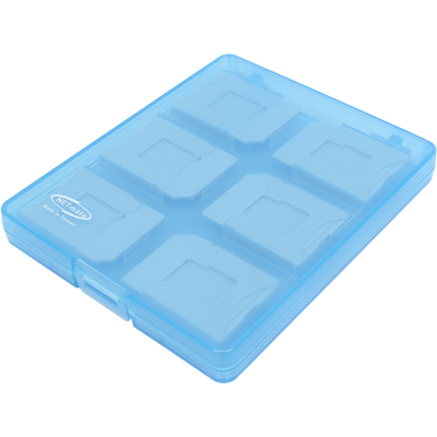 강원전자 넷메이트 NMA-LM41 MicroSD+SD 메모리카드 케이스(12매/블루)