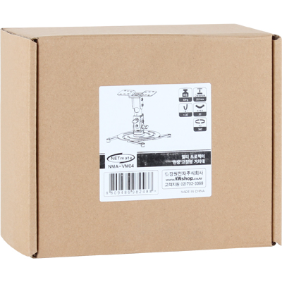 강원전자 넷메이트 멀티 프로젝터 천장 고정형 거치대(mm85~305mm 장착 홀/10kg) NMA-VM04