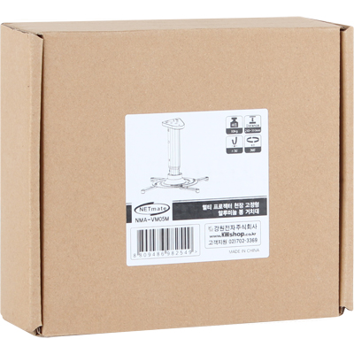 강원전자 넷메이트 멀티 프로젝터 천장 고정형 알루미늄 봉 거치대(mm110~325mm 장착 홀/10kg) NMA-VM05M