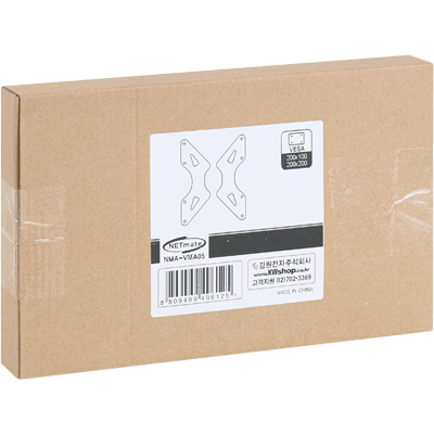 강원전자 넷메이트 TV/모니터 거치대용 VESA 확장 브라켓(200x200, 200x100) NMA-VMA05