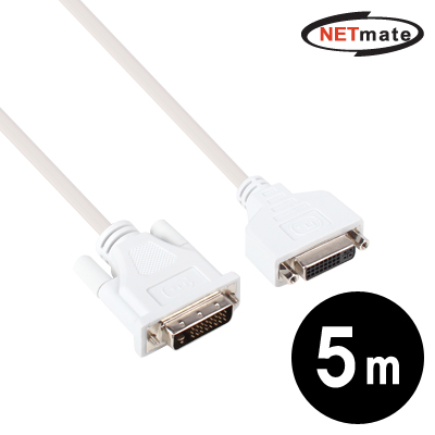 강원전자 넷메이트 NMC-DS50F DVI-D 싱글링크 연장 케이블 5m