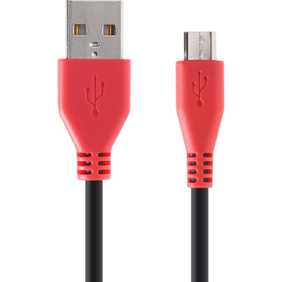 강원전자 넷메이트 USB 마이크로 5핀 고속충전 케이블(2.1A) 0.15m NMC-FMB015