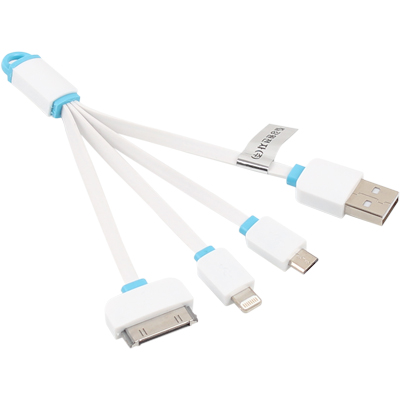 강원전자 넷메이트 모바일 멀티 충전 케이블(3 in 1) NMC-KVF32M