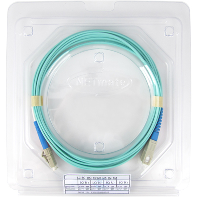 강원전자 넷메이트 NMC-LS403M 10G 광점퍼코드 LC-SC-2C-멀티모드 3m