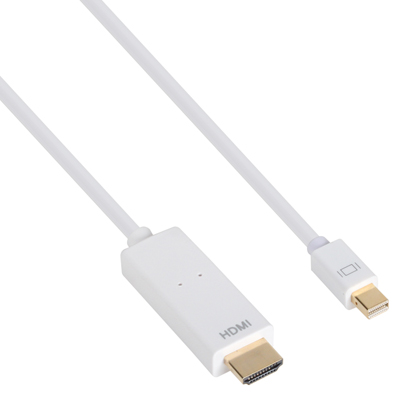 강원전자 넷메이트 NMC-MDH2 Mini DisplayPort 1.2 to HDMI 케이블 2m