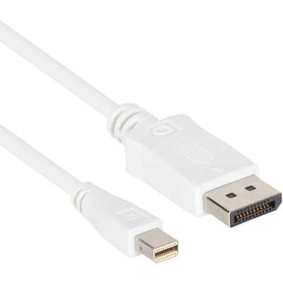 강원전자 넷메이트 NMC-MDP01S Mini DisplayPort to DisplayPort 1.2 케이블 1m