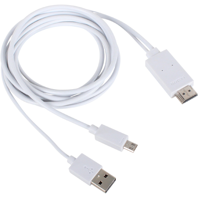 강원전자 넷메이트 NMC-MHL60N MHL(11핀) to HDMI 케이블 타입 컨버터