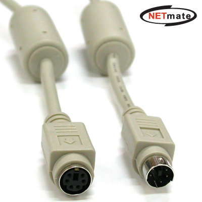 강원전자 넷메이트 PS2 연장(M/F) Cable(노이즈 필터) 30m NMC-PS230F