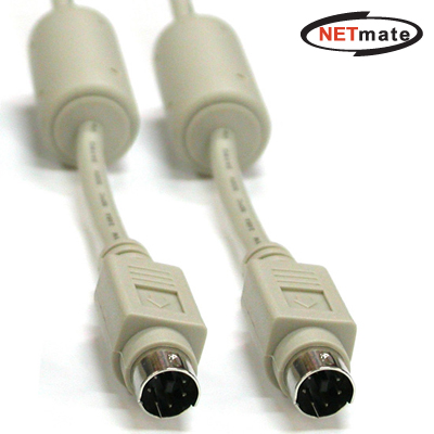 강원전자 넷메이트 PS2 M/M Cable(노이즈 필터) 30m NMC-PS230M