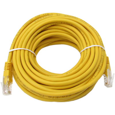 강원전자 넷메이트 CAT.5E UTP 다이렉트 케이블(옐로우) 10m NMC-U510Y