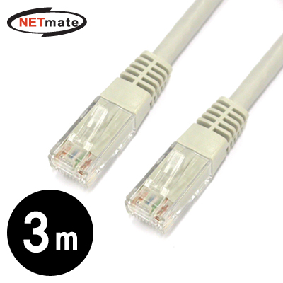 강원전자 넷메이트 CAT.6 UTP다이렉트 케이블 3m NMC-US630