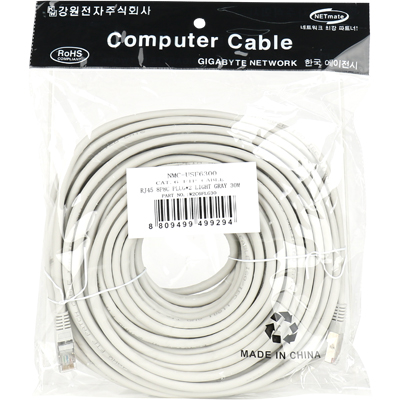 강원전자 넷메이트 CAT.6 FTP 다이렉트 케이블 30m NMC-USF6300
