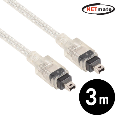 강원전자 넷메이트 IEEE1394 4-4 케이블 3m NMCA-4M30
