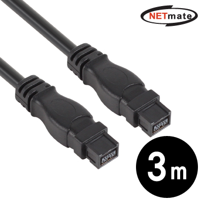 강원전자 넷메이트 IEEE1394B 9P Beta 케이블 3m NMCB-9B30