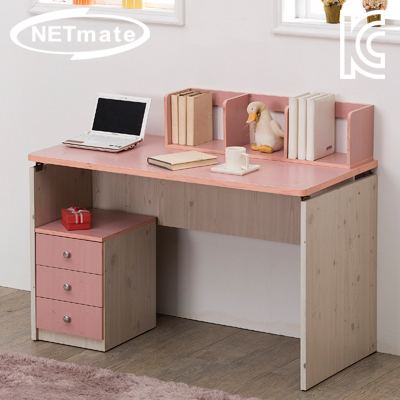 강원전자 넷메이트 NMK-OCD20 입식 책상 (1200x600x720/핑크)