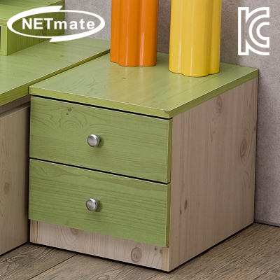 강원전자 넷메이트 NMK-OD201 2단 서랍장 (그린)