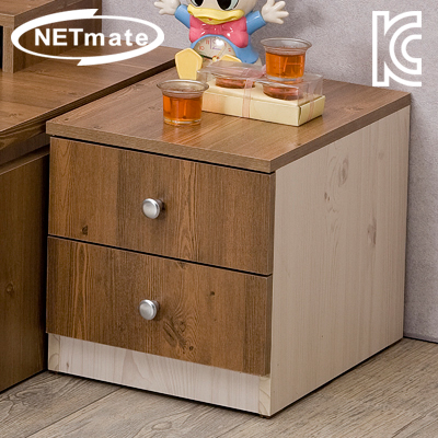 강원전자 넷메이트 NMK-OD202 2단 서랍장 (엔틱)