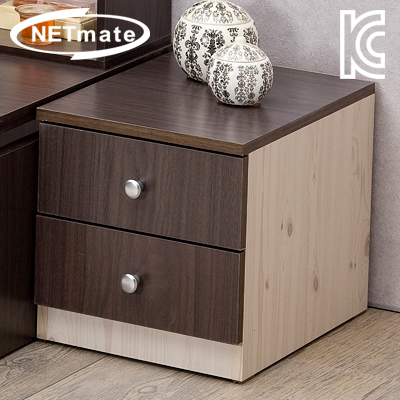 강원전자 넷메이트 NMK-OD203 2단 서랍장 (월넛)