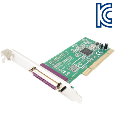 강원전자 넷메이트 1포트 패러럴 PCI 카드(MOS)(슬림PC겸용) NMP-P1(N)